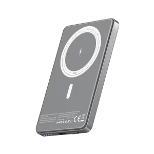 BATERÍA INALÁMBRICA ULTRAFINA 5000MAH - GRIS